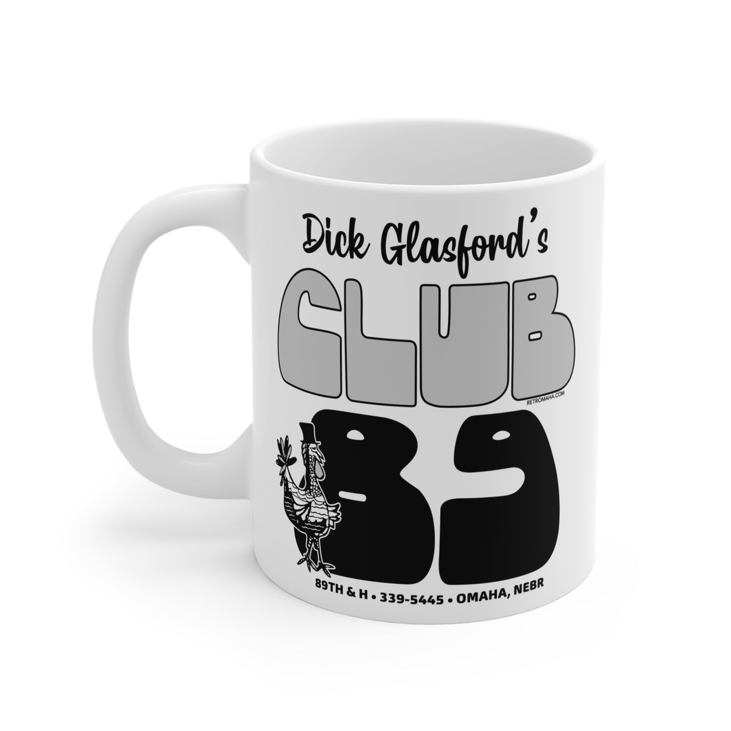 DICK GLASFORD'S CLUB 89 Mug 11oz