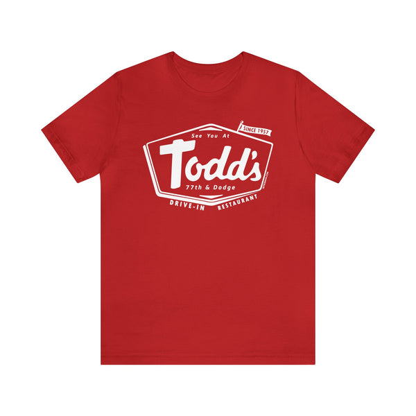 TODD'S DRIVE-IN RESTAURANT Short Sleeve Tee