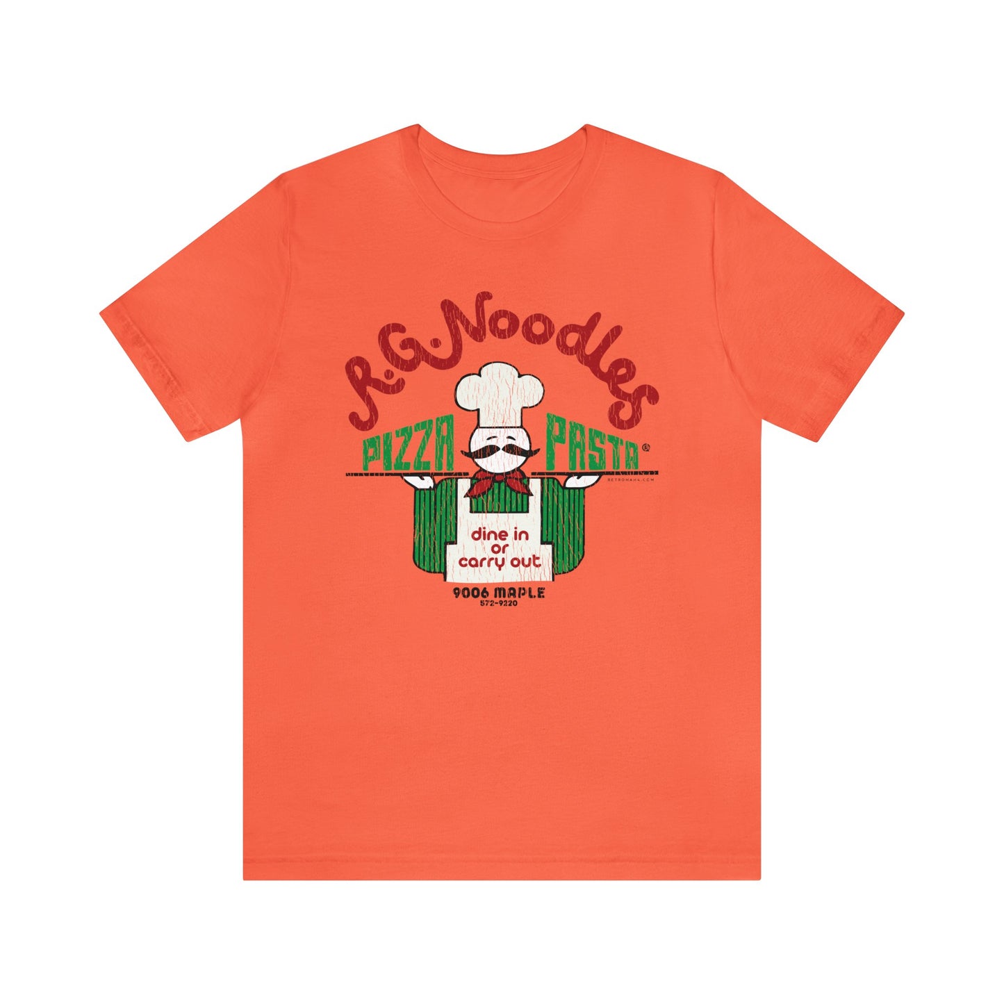 R.G. NOODLES PIZZA & PASTA Short Sleeve Tee