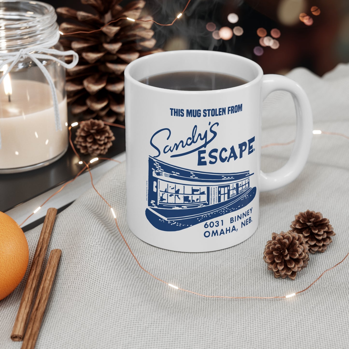 SANDY'S ESCAPE Mug 11oz