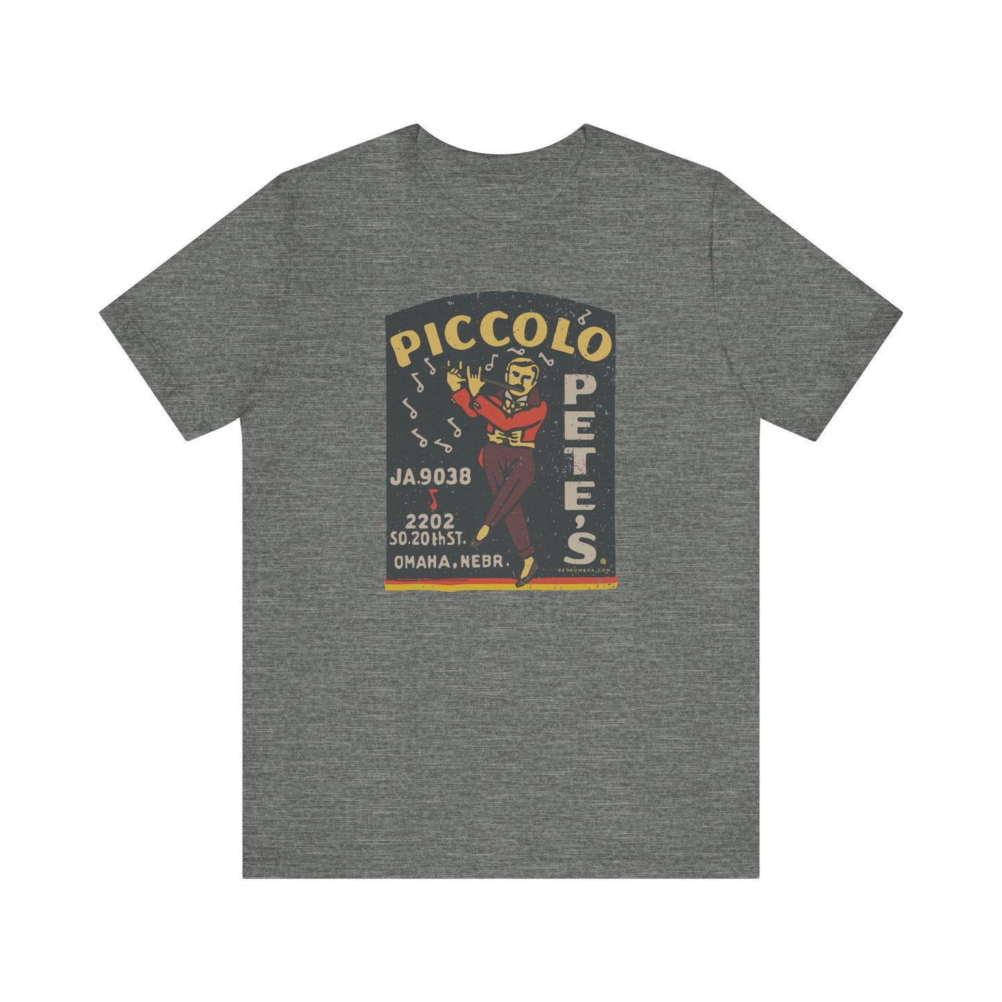PICCOLO PETE'S -  VINTAGE MATCHBOOK Short Sleeve Tee