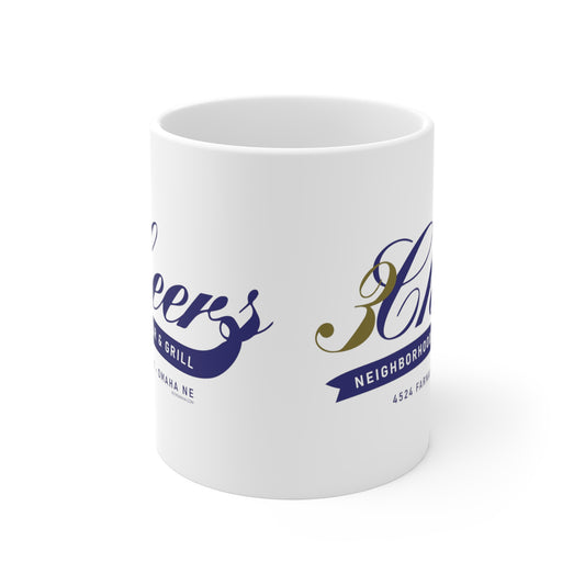 3 CHEERS BAR & GRILL Mug 11oz