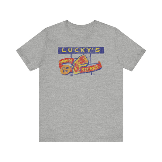 LUCKY'S TEN-O-ONE RESTAURANT AND LOUNGE Short Sleeve Tee