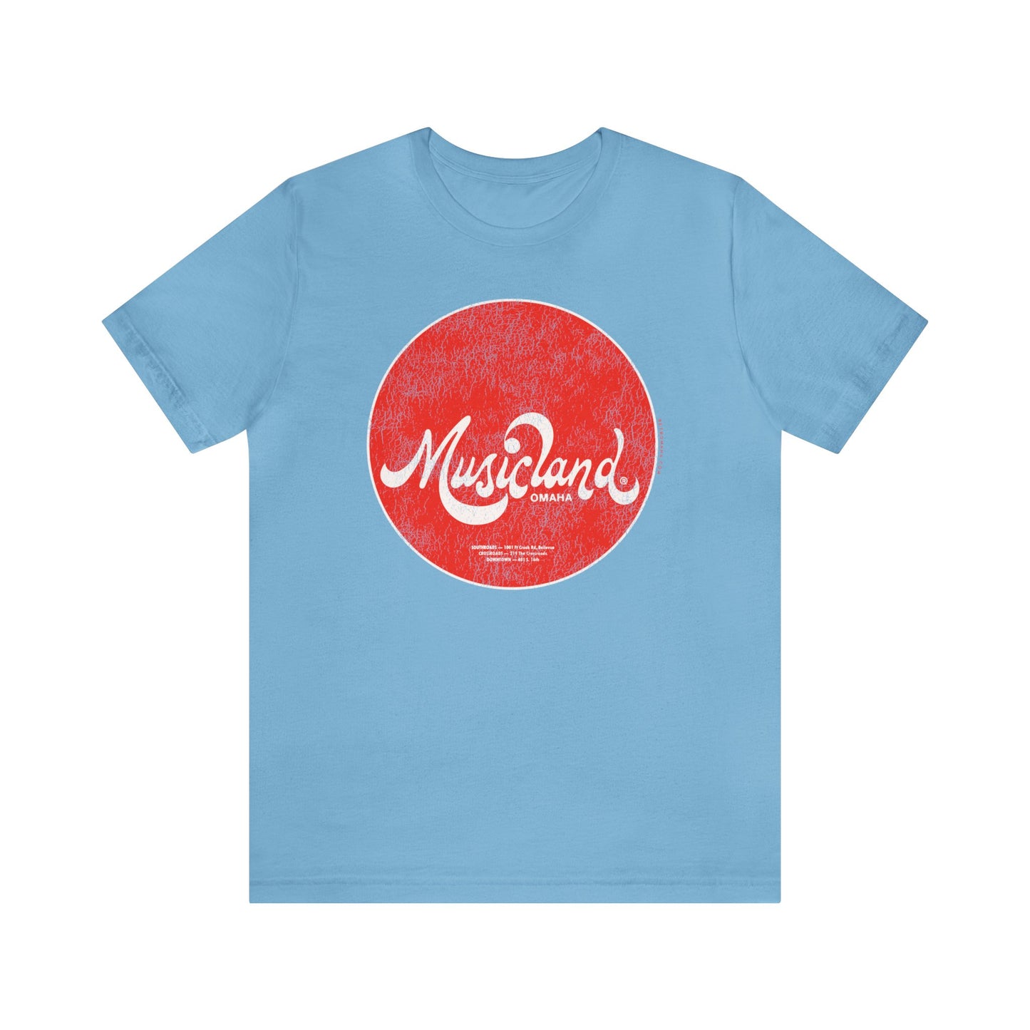 MUSICLAND (70's) Short Sleeve Tee