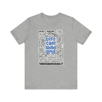 BIRD CAGE SINGING LOUNGE (NEWSPAPER AD) Short Sleeve Tee