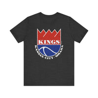 KC/OMAHA KINGS (Distressed Design) Short Sleeve Tee