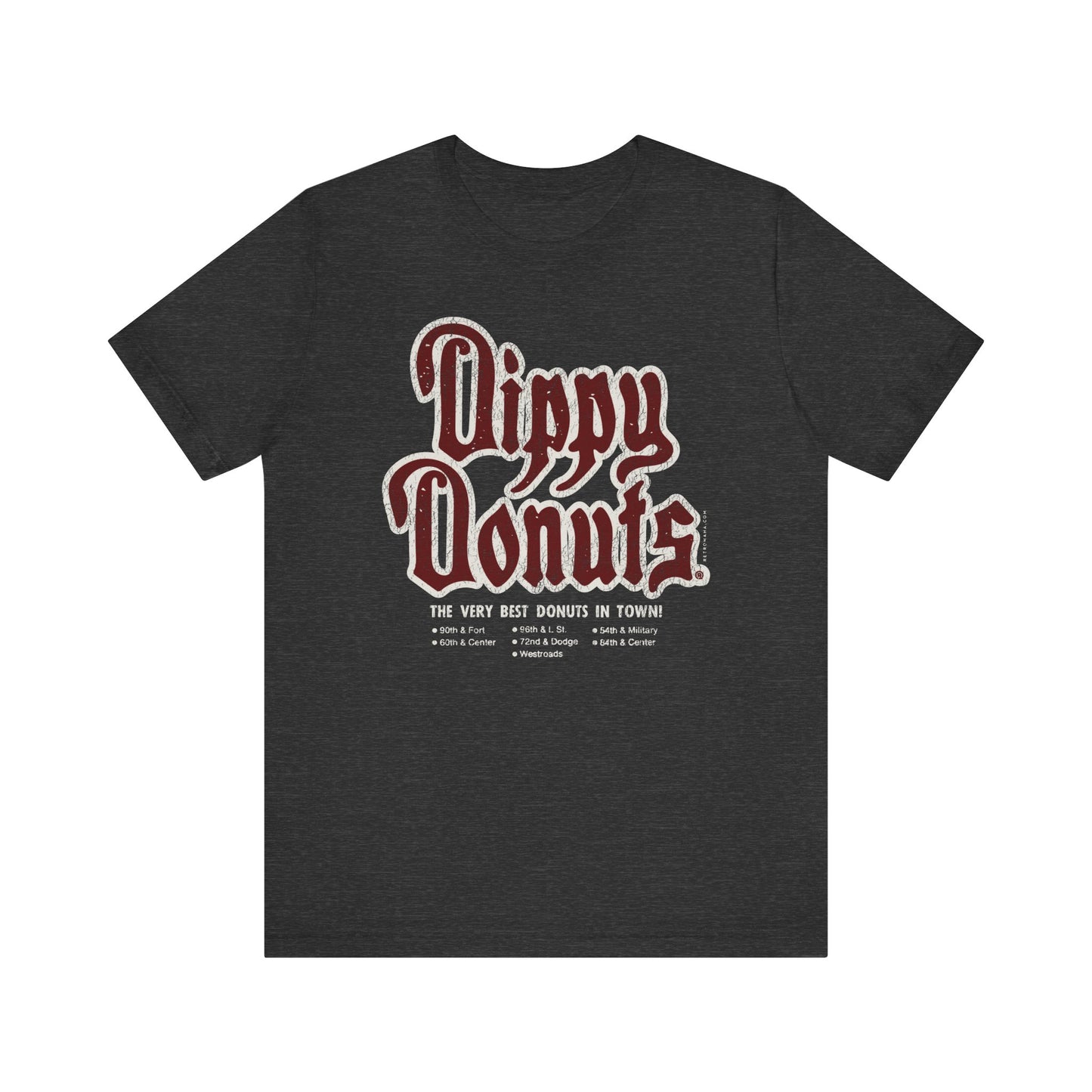 DIPPY DONUTS (WORDMARK) Short Sleeve Tee