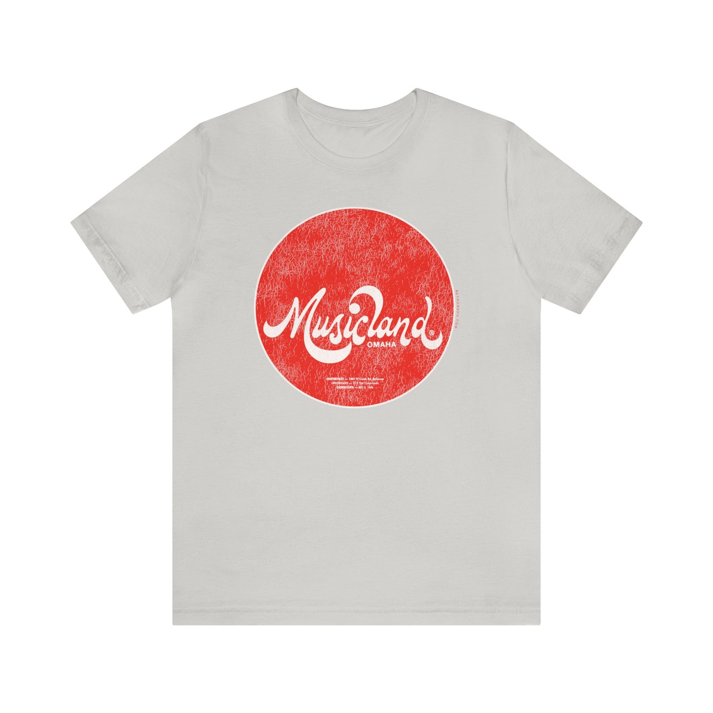 MUSICLAND (70's) Short Sleeve Tee