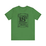 18TH AMENDMENT SALOON (1 color) Short Sleeve Tee