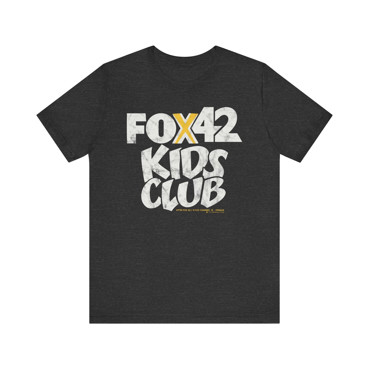 FOX 42 KIDS CLUB Unisex Jersey Short Sleeve Tee