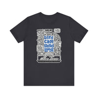 BIRD CAGE SINGING LOUNGE (NEWSPAPER AD) Short Sleeve Tee