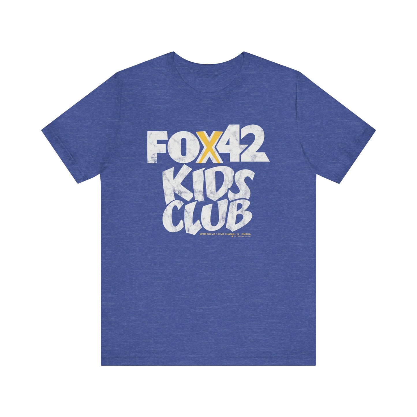 FOX 42 KIDS CLUB Unisex Jersey Short Sleeve Tee