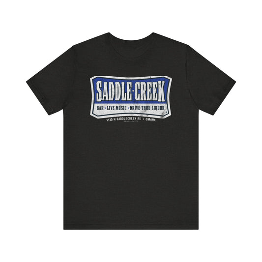 SADDLE CREEK BAR / DRIVE THRU LIQUOR Short Sleeve Tee
