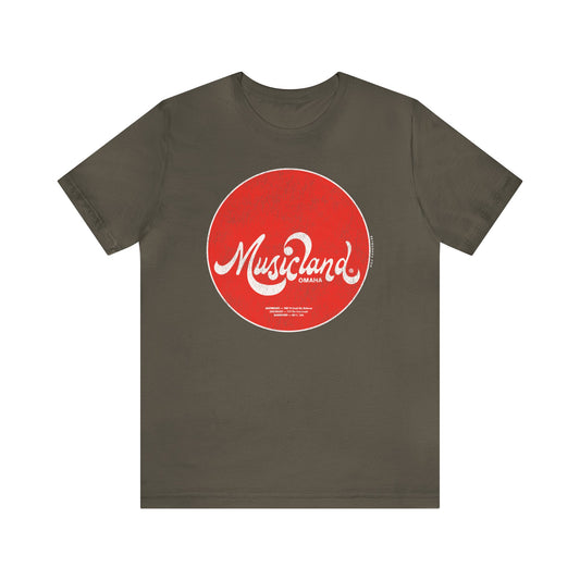 MUSICLAND (70's) Short Sleeve Tee