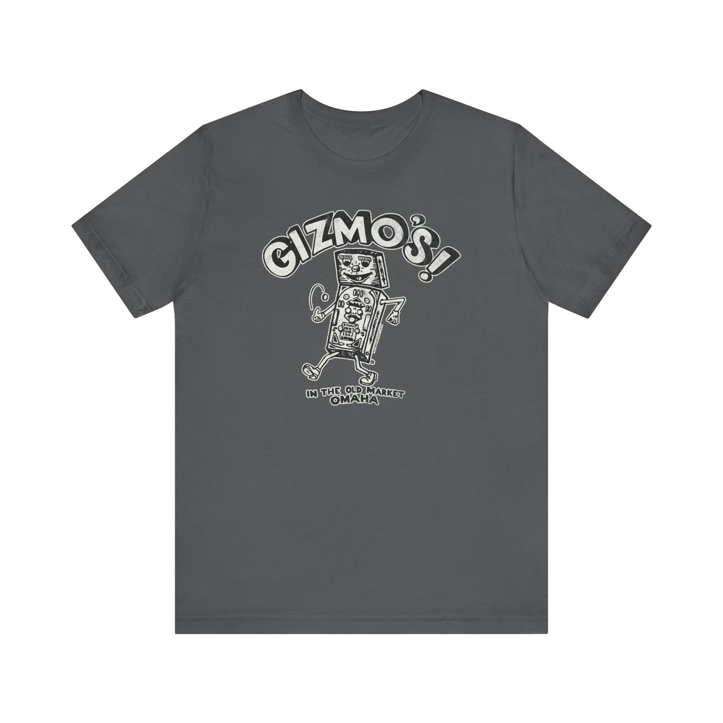 GIZMO'S PINBALL GUY Short Sleeve Tee