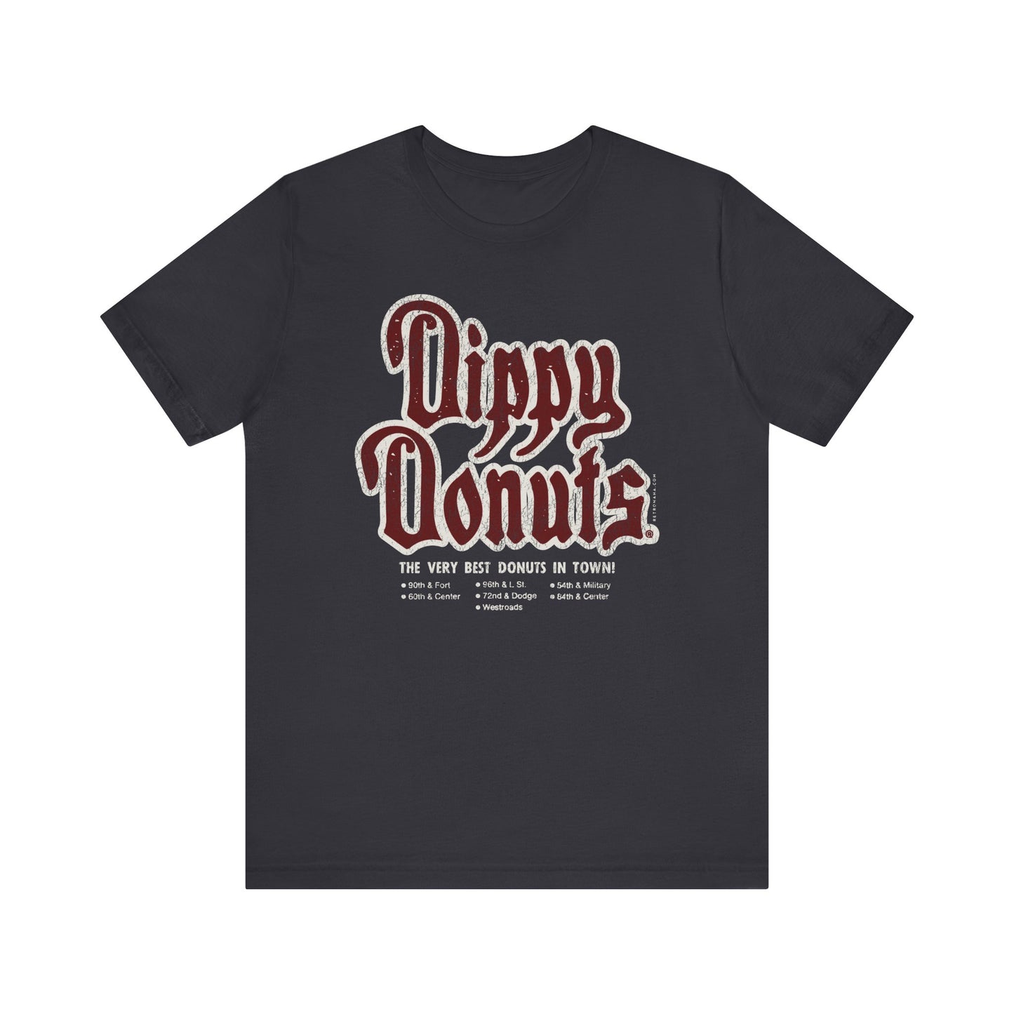 DIPPY DONUTS (WORDMARK) Short Sleeve Tee