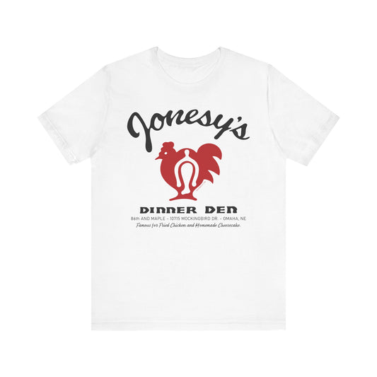 JONESY'S DINNER DEN Short Sleeve Tee