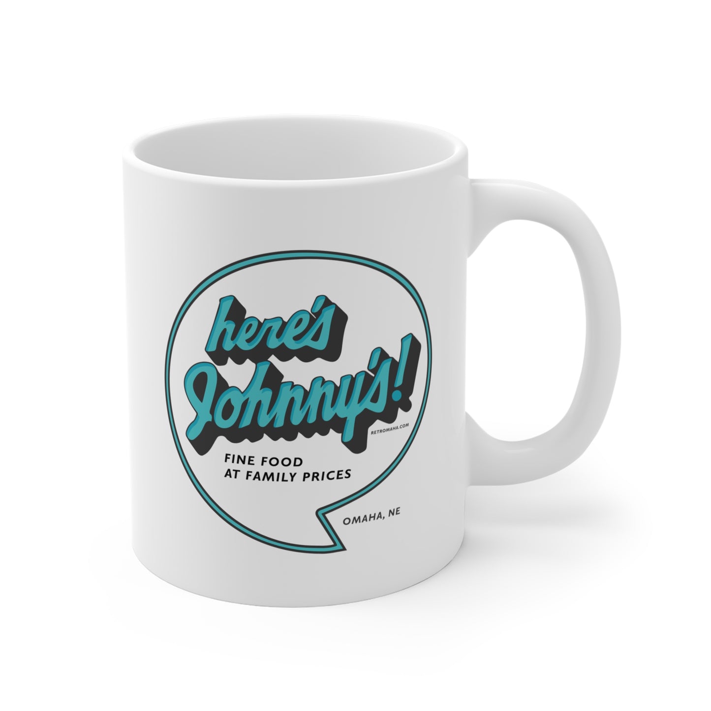 HERE'S JOHNNY'S RESTAURANT Mug 11oz