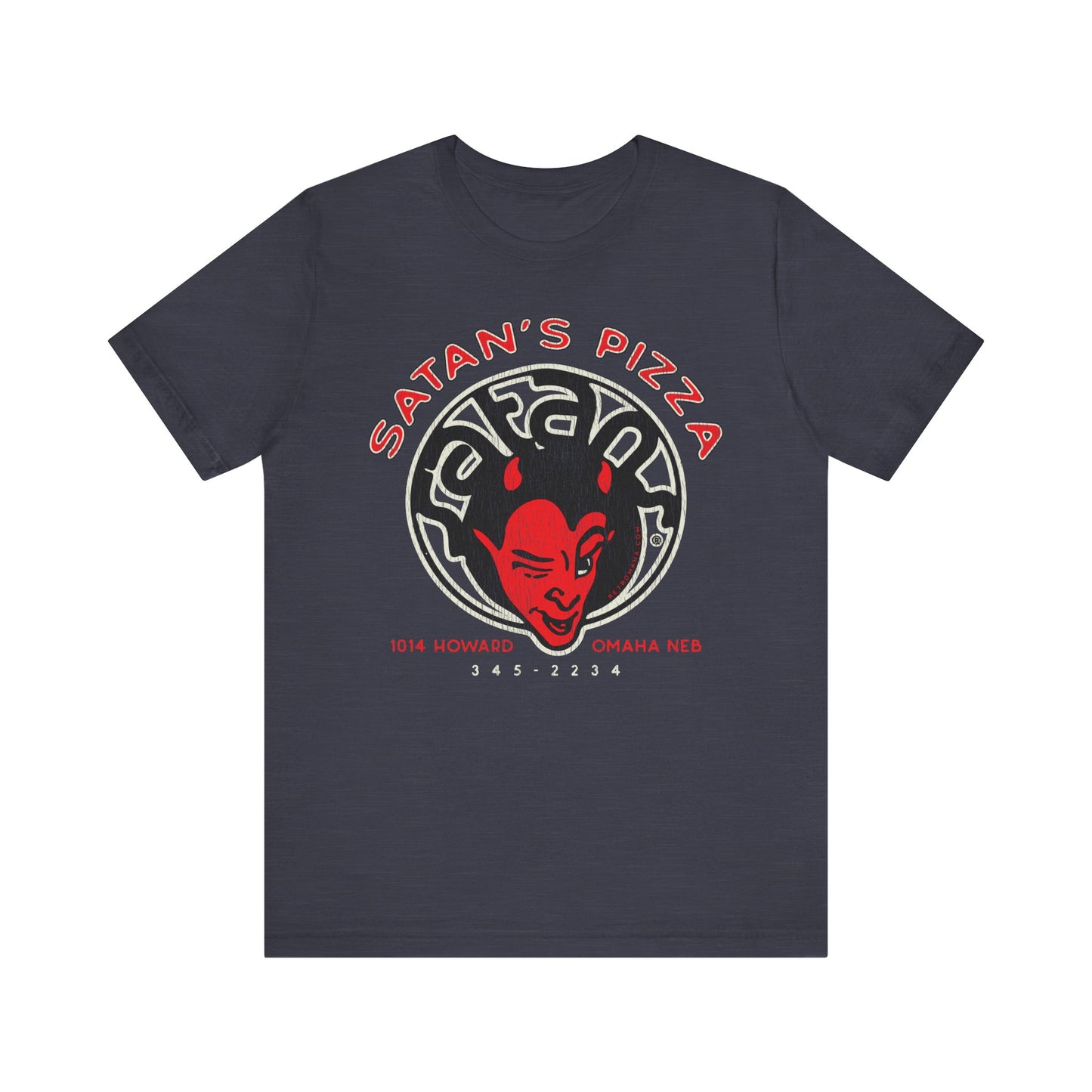 SATAN'S PIZZA Short Sleeve Tee