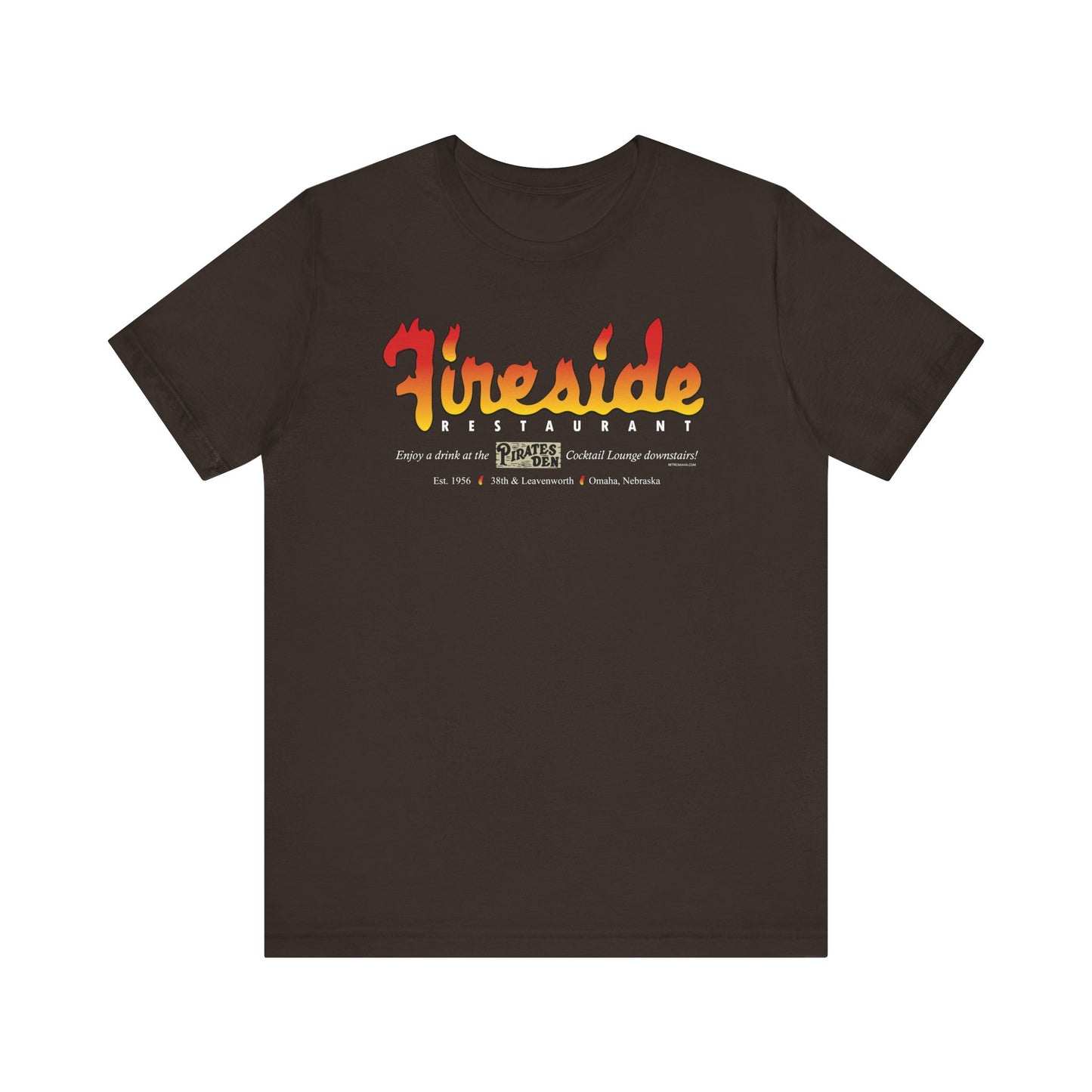 FIRESIDE RESTAURANT Unisex Jersey Short Sleeve Tee
