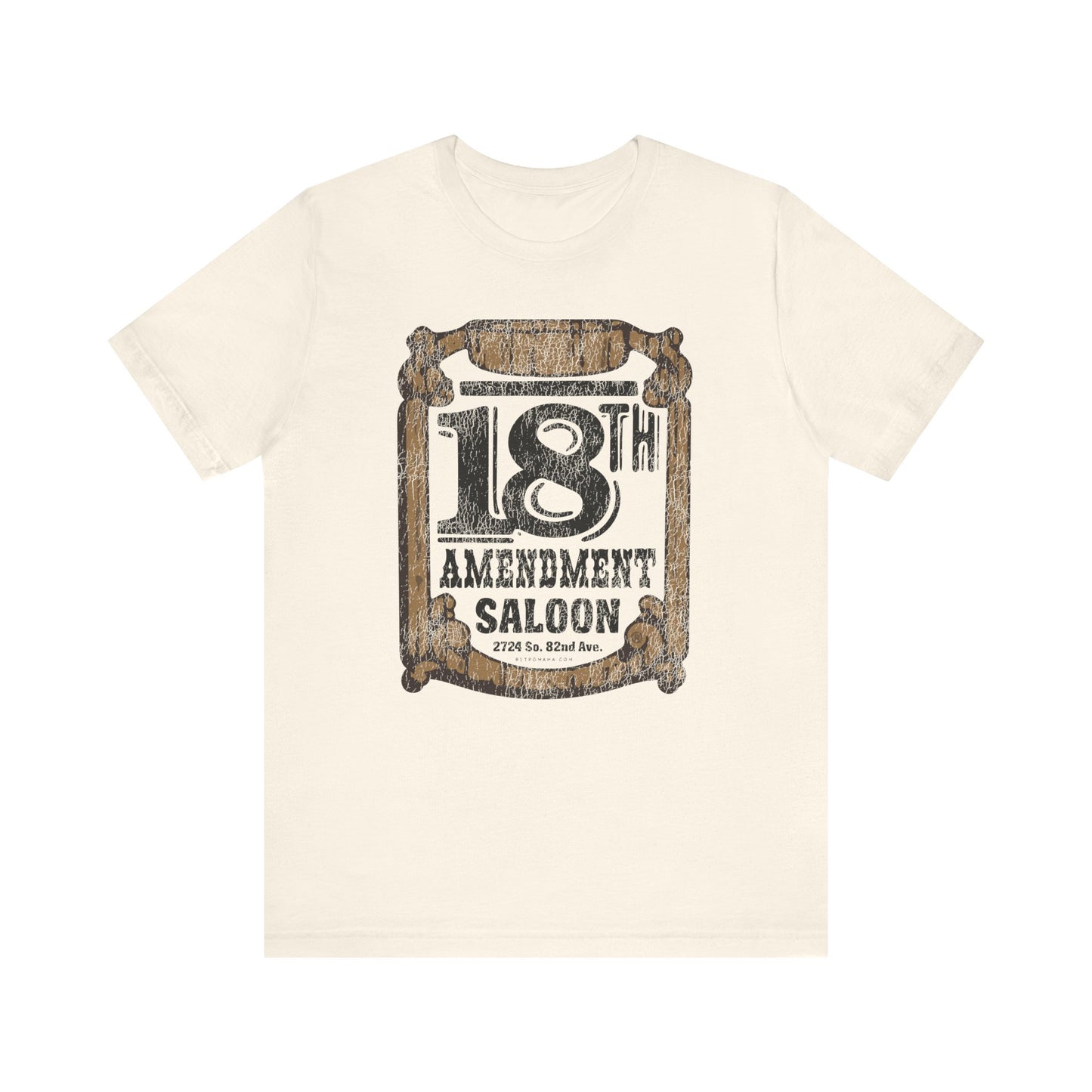 18TH AMENDMENT SALOON (2-color) Short Sleeve Tee