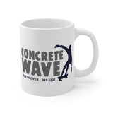 CONCRETE WAVE SKATE PARK Mug 11oz