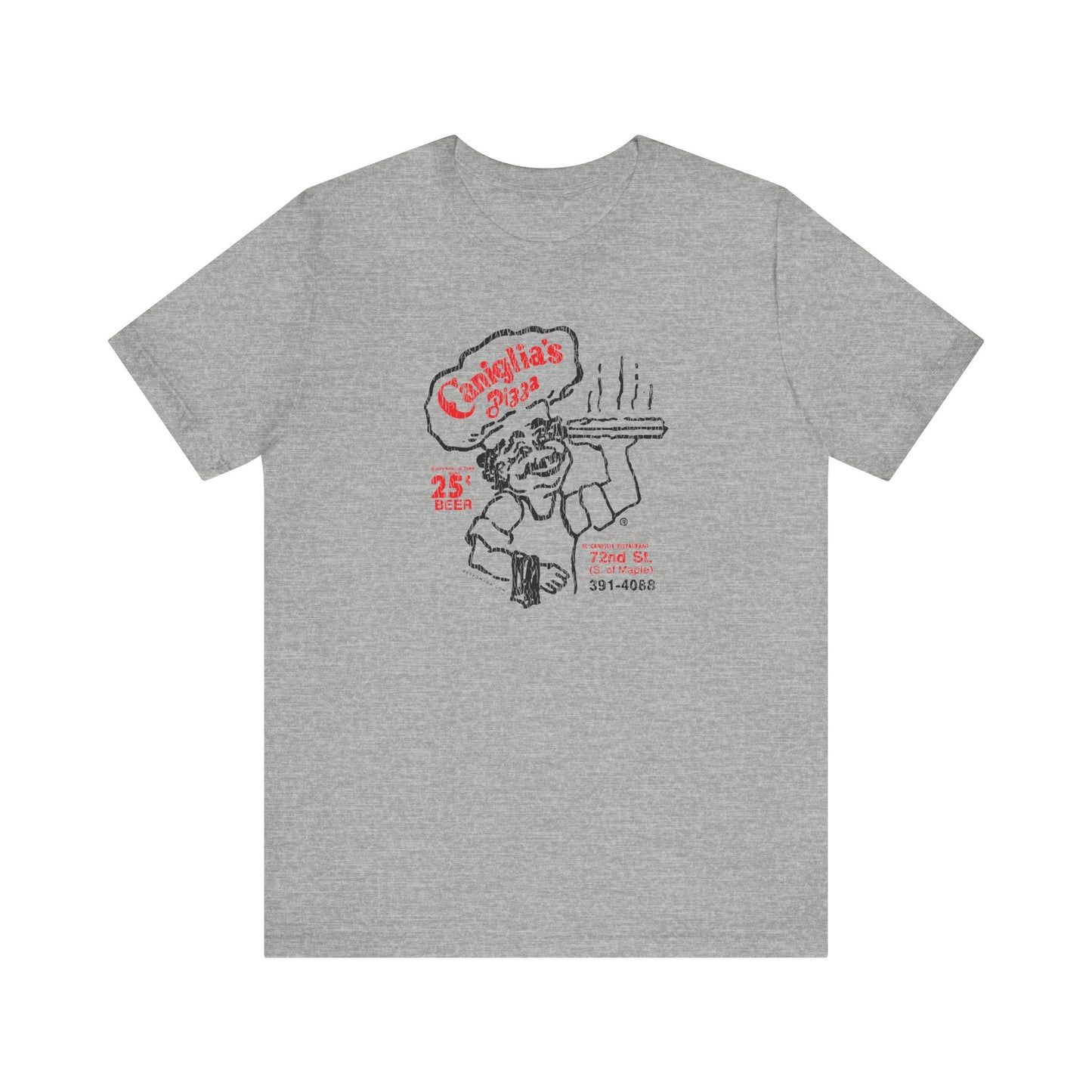 CANIGLIA'S PIZZA Short Sleeve Tee