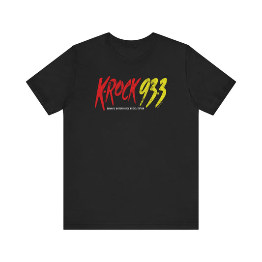 K-ROCK 93.3 FM Unisex Jersey Short Sleeve Tee