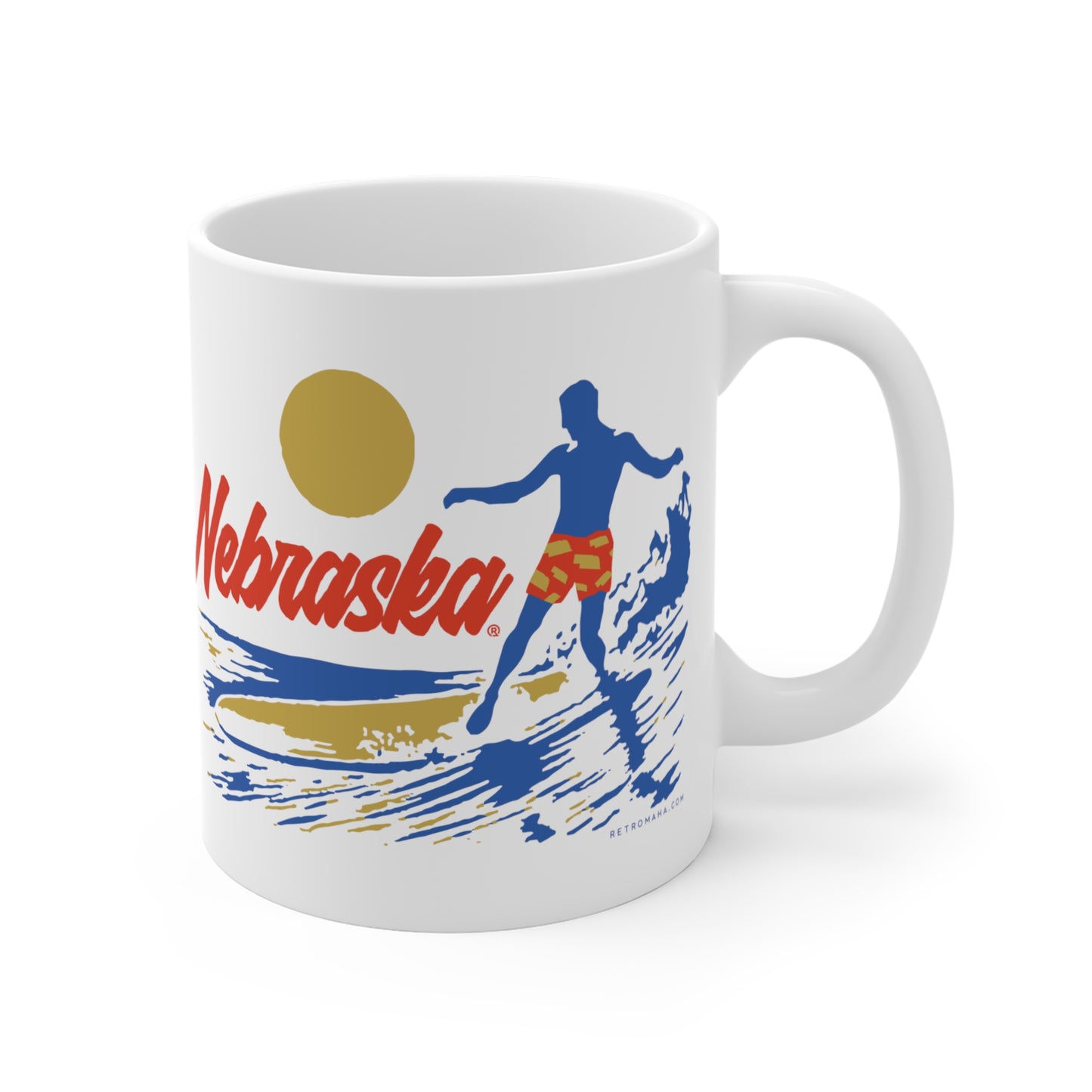 SURF NEBRASKA VINTAGE Mug 11oz