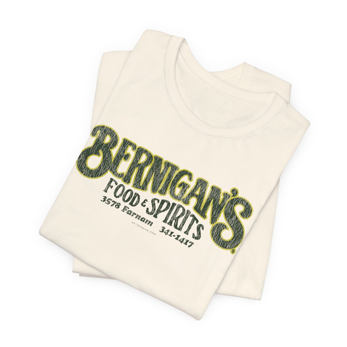 BERNIGAN'S FOOD & SPIRITS Short Sleeve Tee
