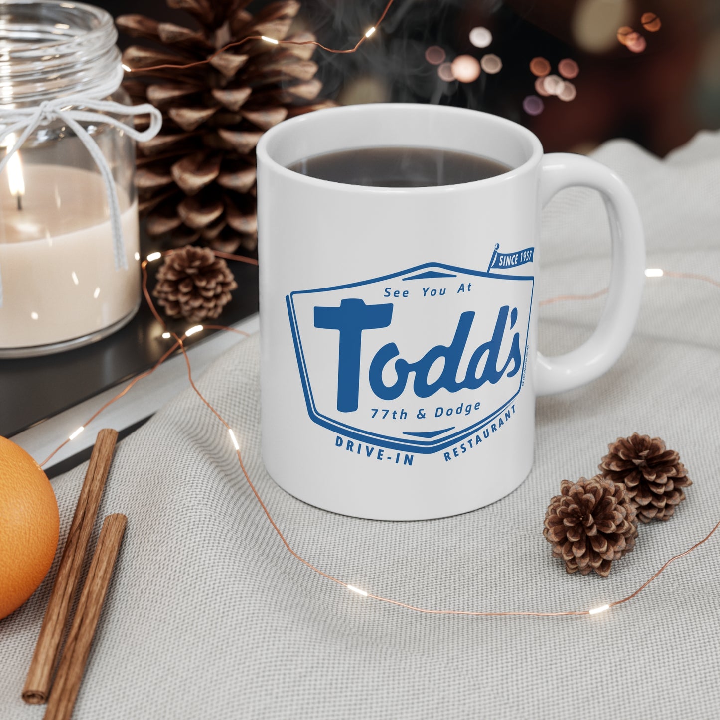 TODD'S DRIVE-IN RESTAURANT Mug 11oz