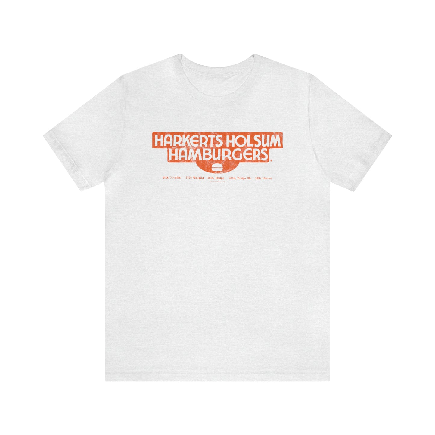 HARKETS HOLSUM HAMBURGERS Short Sleeve Tee