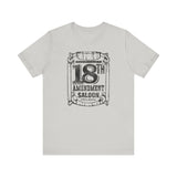 18TH AMENDMENT SALOON (1 color) Short Sleeve Tee