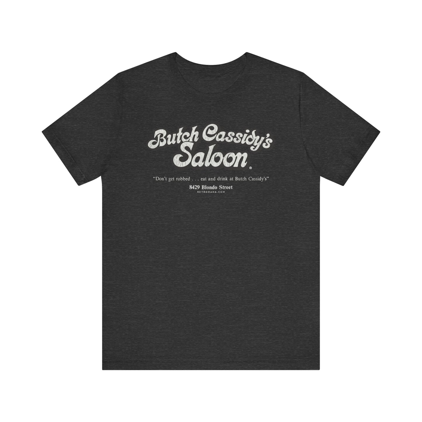BUTCH CASSIDY'S SALOON - Short Sleeve Tee