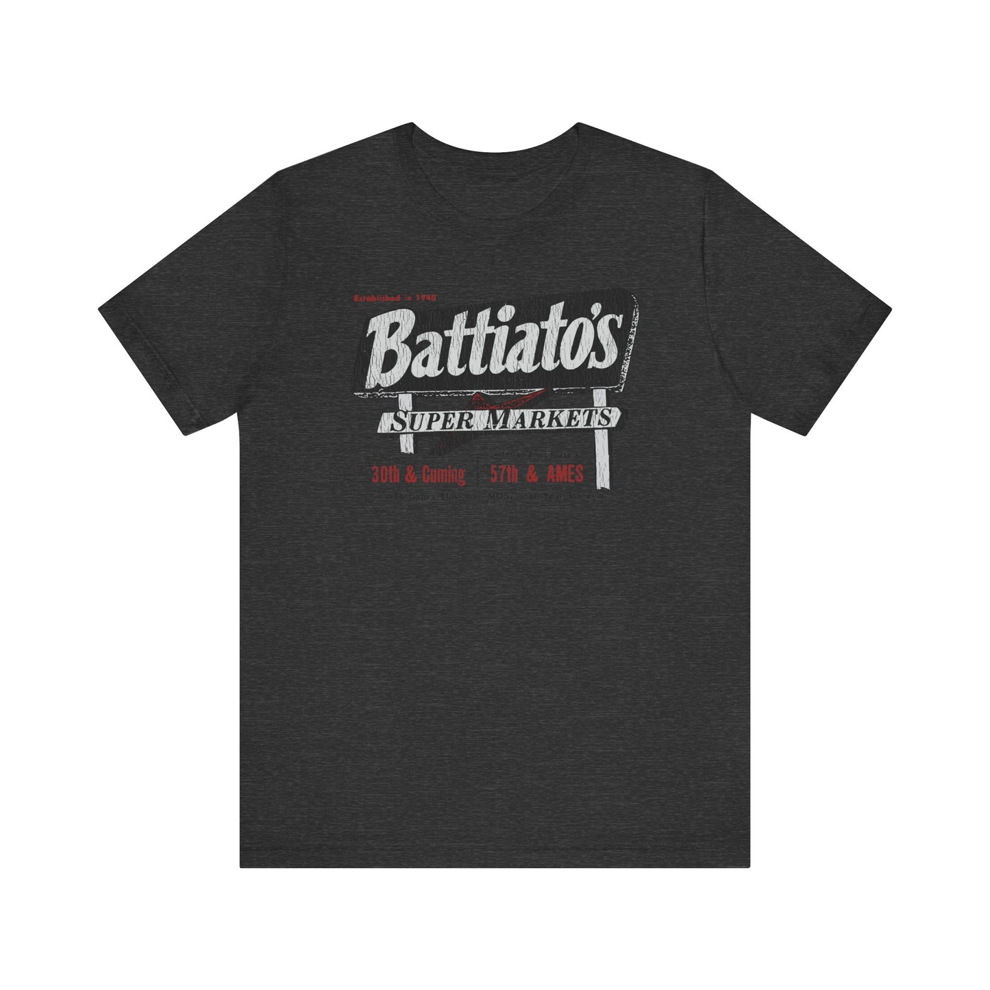 BATTIATO'S SUPER MARKETS Sleeve Tee