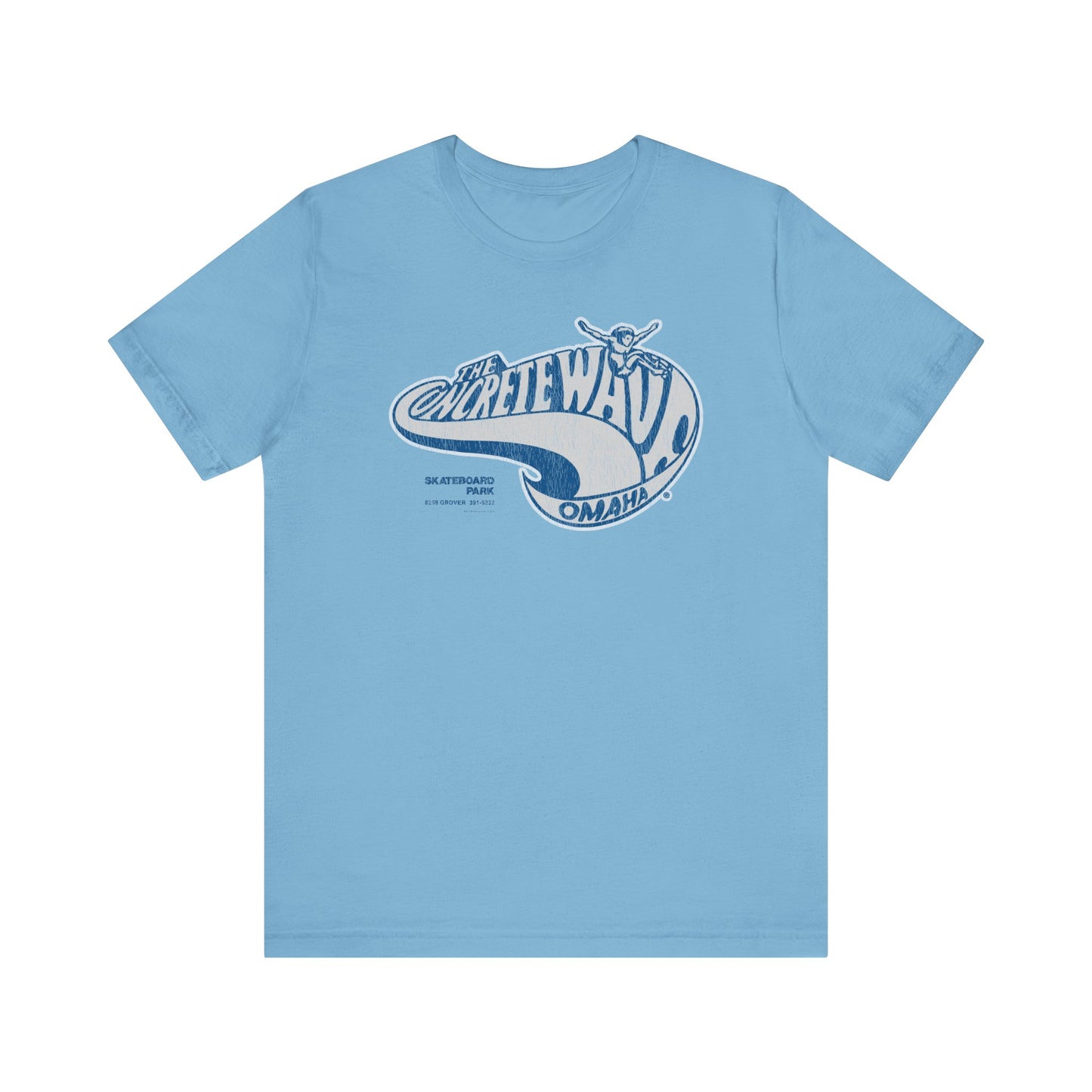 CONCRETE WAVE OMAHA Short Sleeve Tee