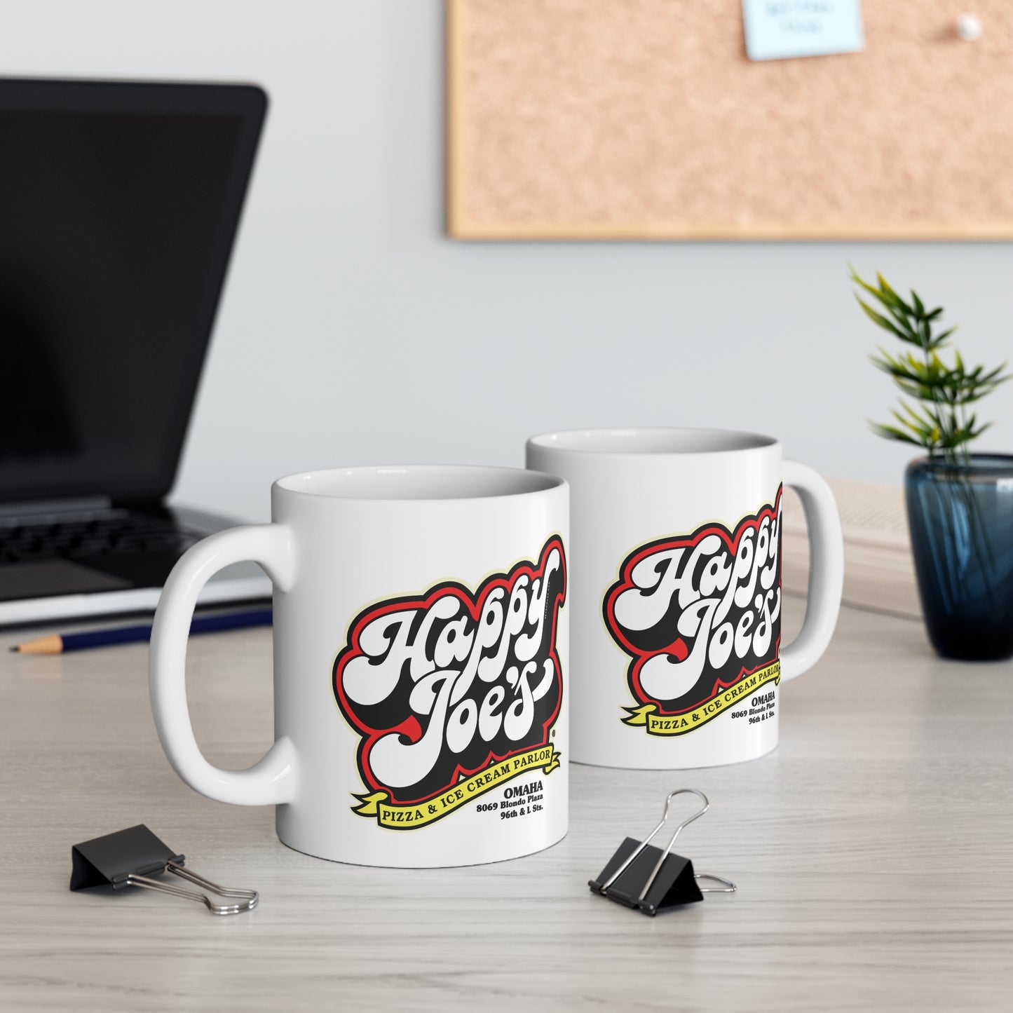 HAPPY JOE'S PIZZA & ICE CREAM PARLOR Mug 11oz