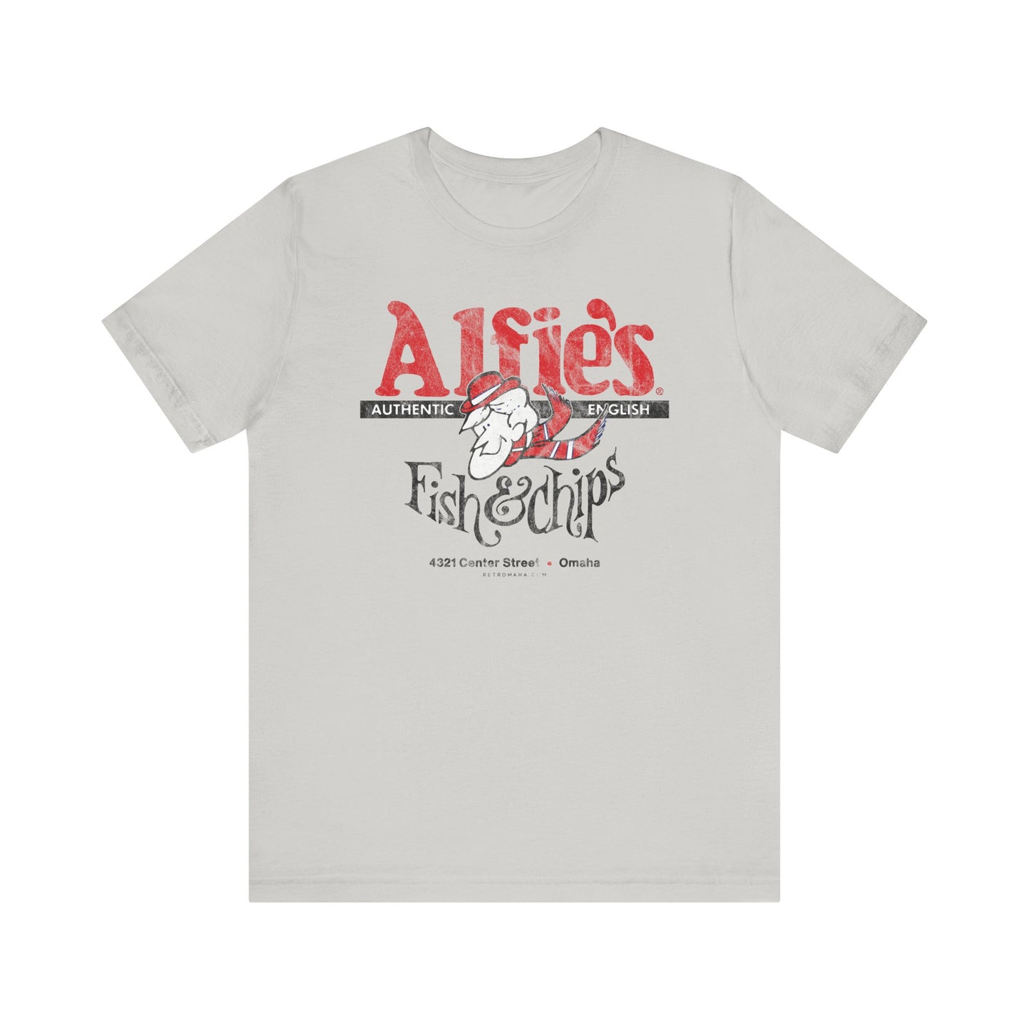 ALFIE'S FISH & CHIPS Short Sleeve Tee