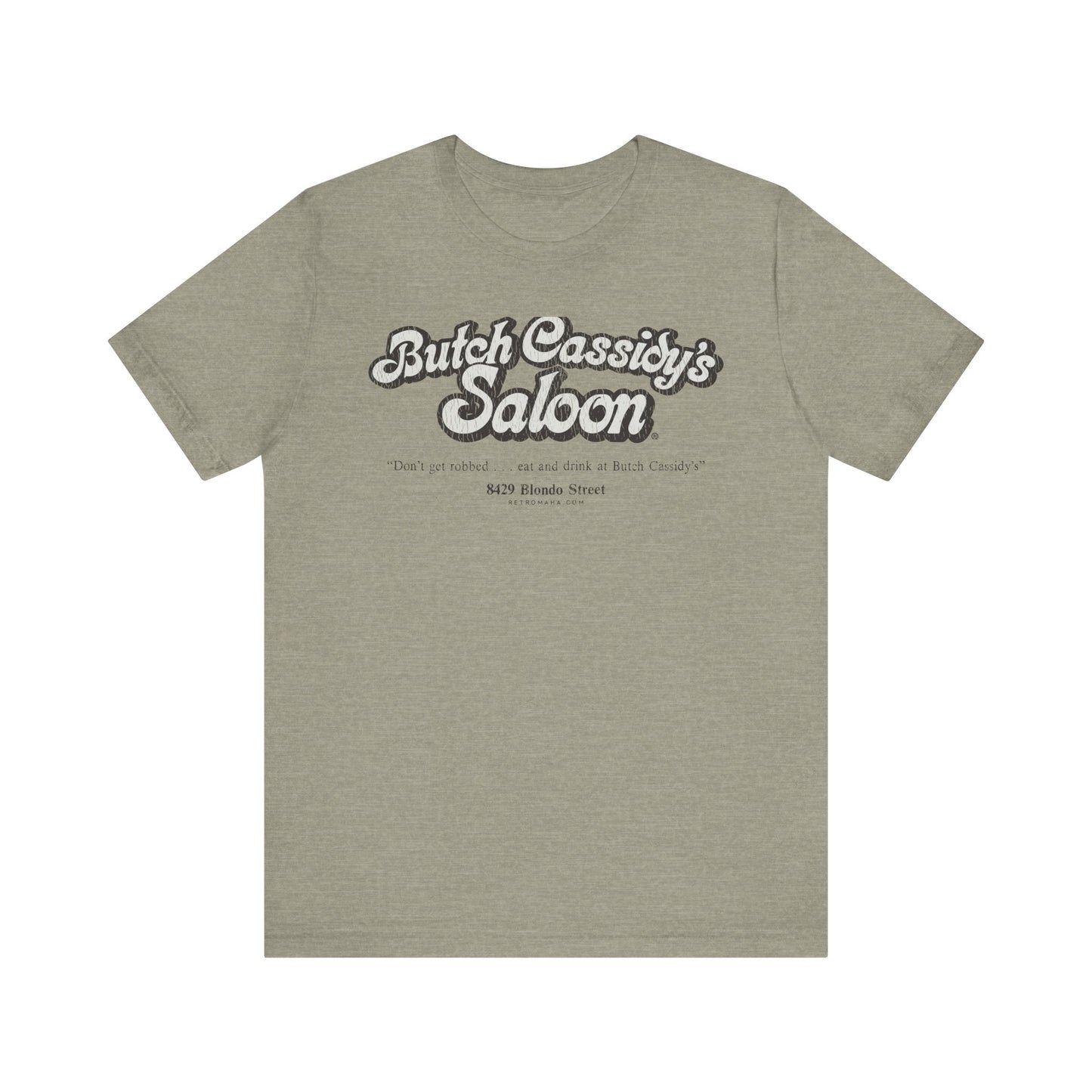 BUTCH CASSIDY'S SALOON - Short Sleeve Tee