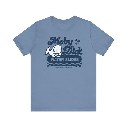Moby Dick Waterslides (Whale) Short Sleeve Tee