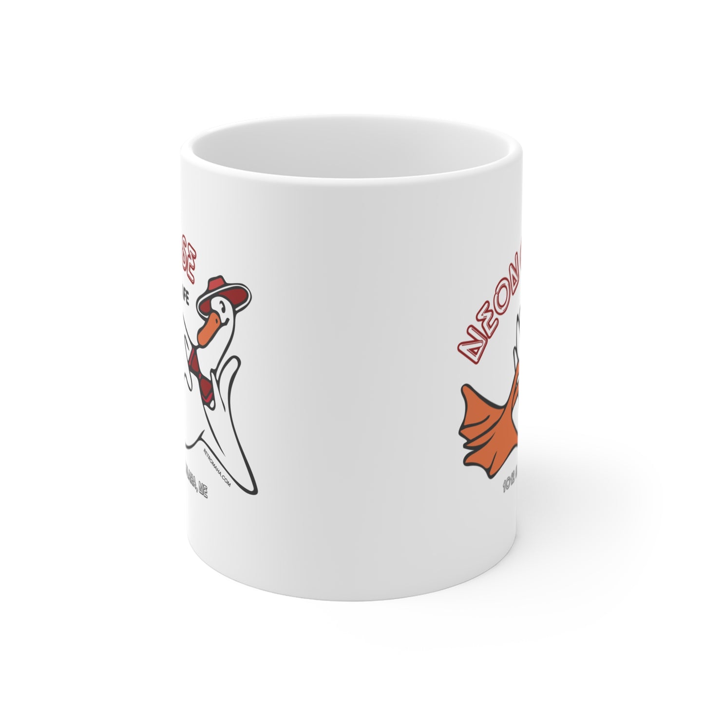 NEON GOOSE BAR/CAFE Mug 11oz