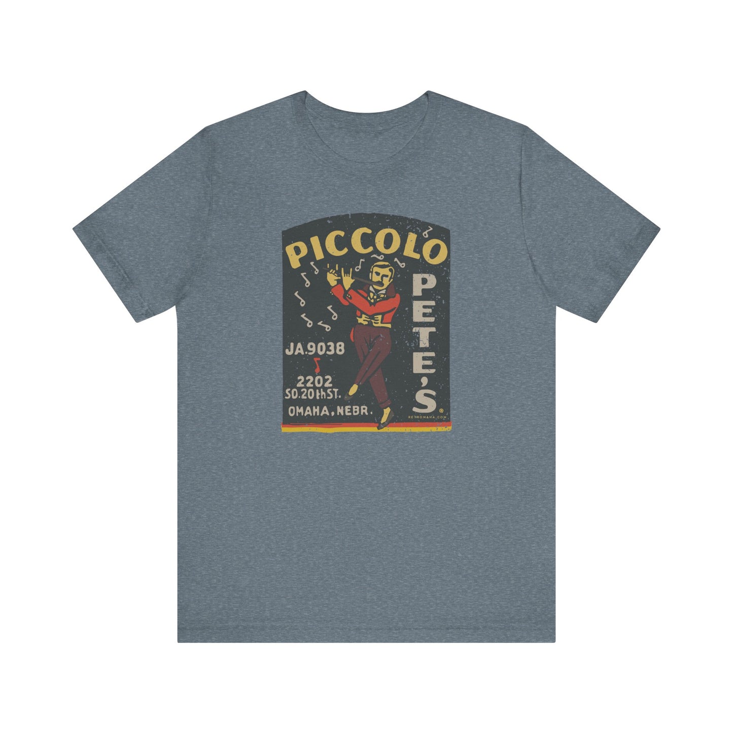 PICCOLO PETE'S -  VINTAGE MATCHBOOK Short Sleeve Tee