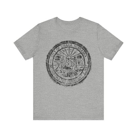 CITY OF OMAHA MANHOLE COVER Short Sleeve Tee
