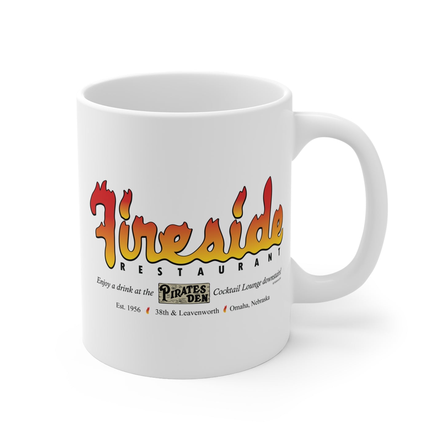 FIRESIDE RESTAURANT Mug 11oz