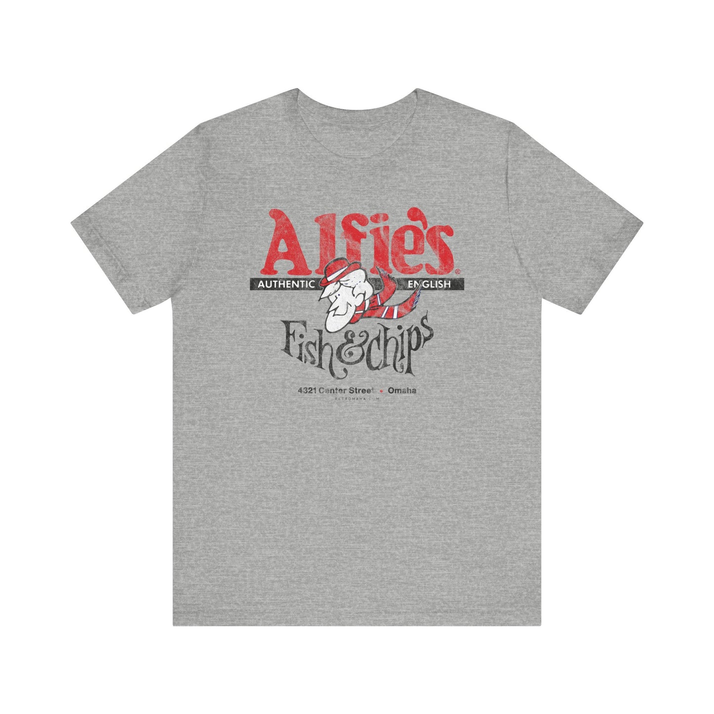 ALFIE'S FISH & CHIPS Short Sleeve Tee