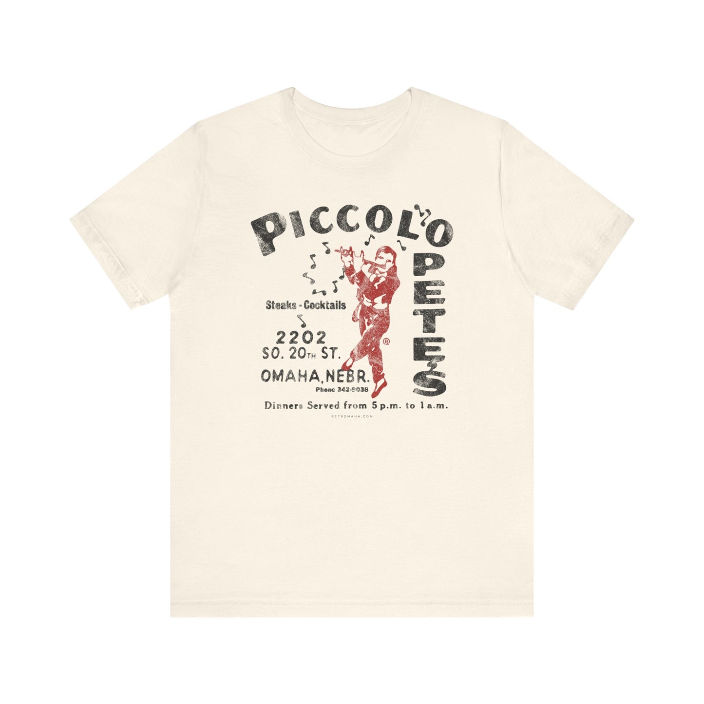 PICCOLO PETE'S Short Sleeve Tee