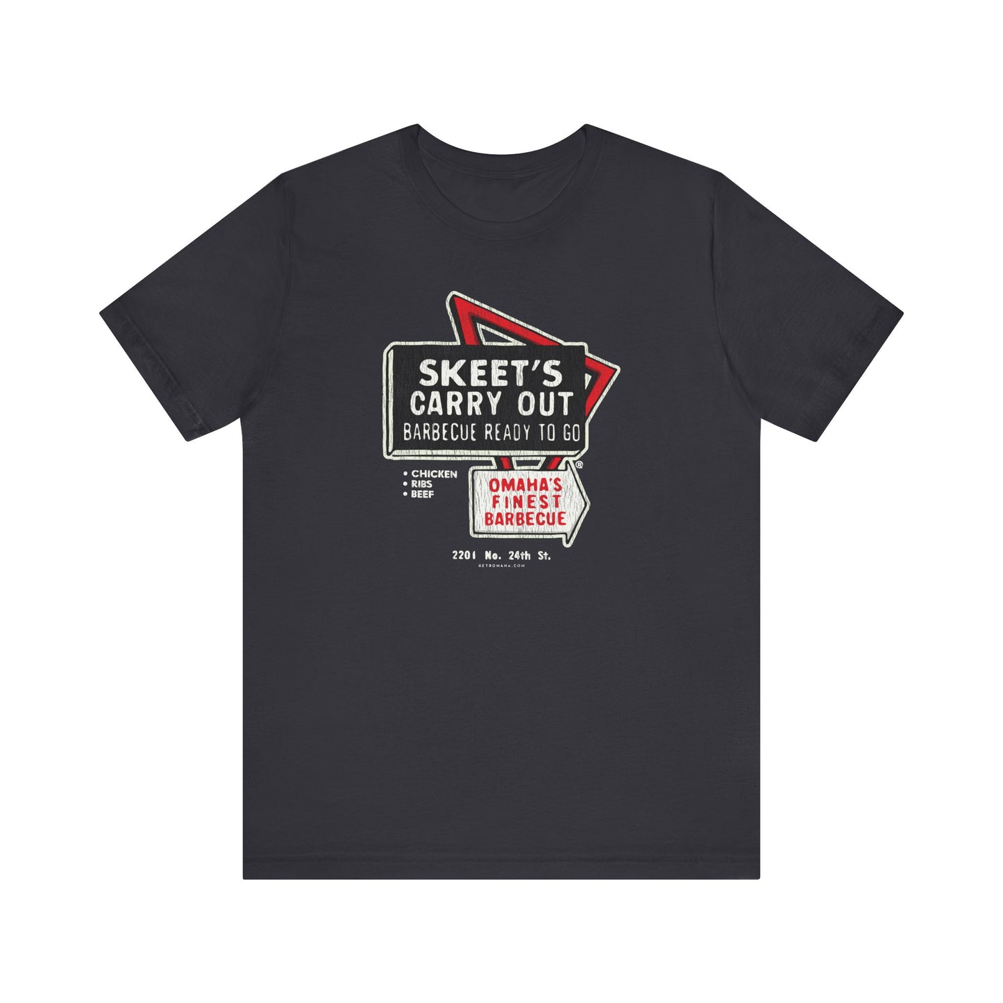 SKEET'S CARRY OUT BBQ Short Sleeve Tee