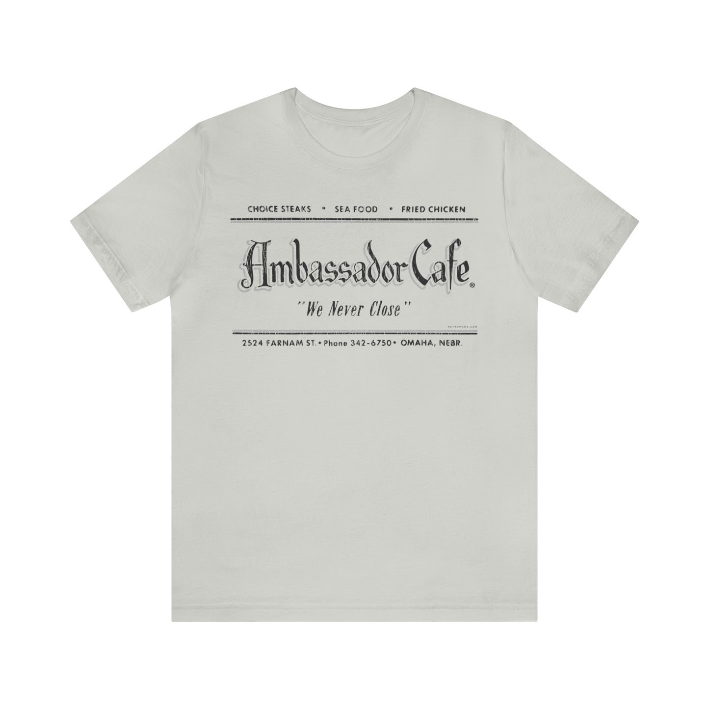 AMBASSADOR CAFE Short Sleeve Tee