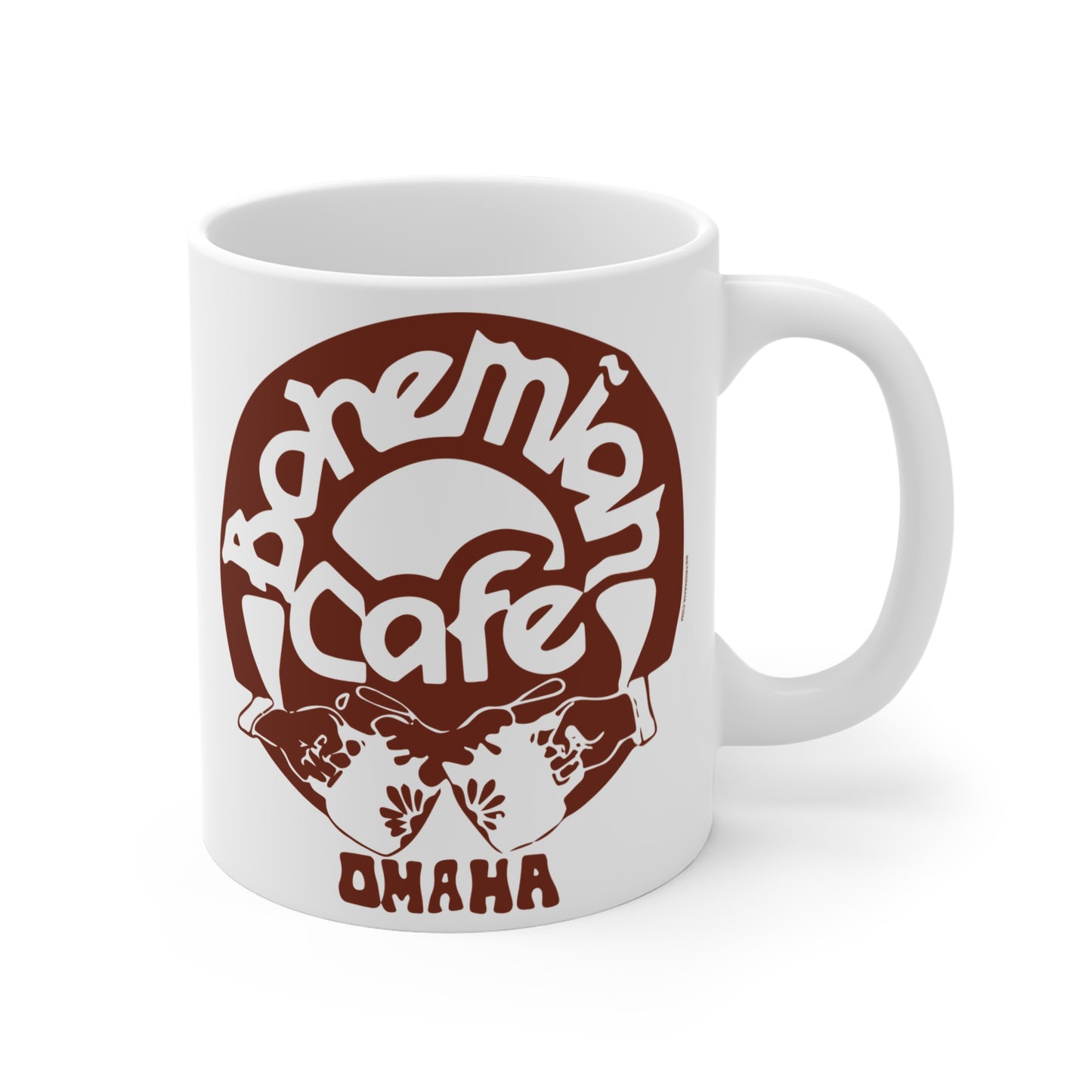 BOHEMIAN CAFE (clink!) Mug 11oz
