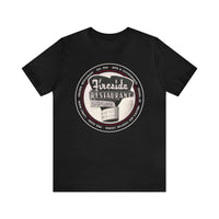 FIRESIDE RESTAURANT PHOTO CIRCLE Unisex Jersey Short Sleeve Tee